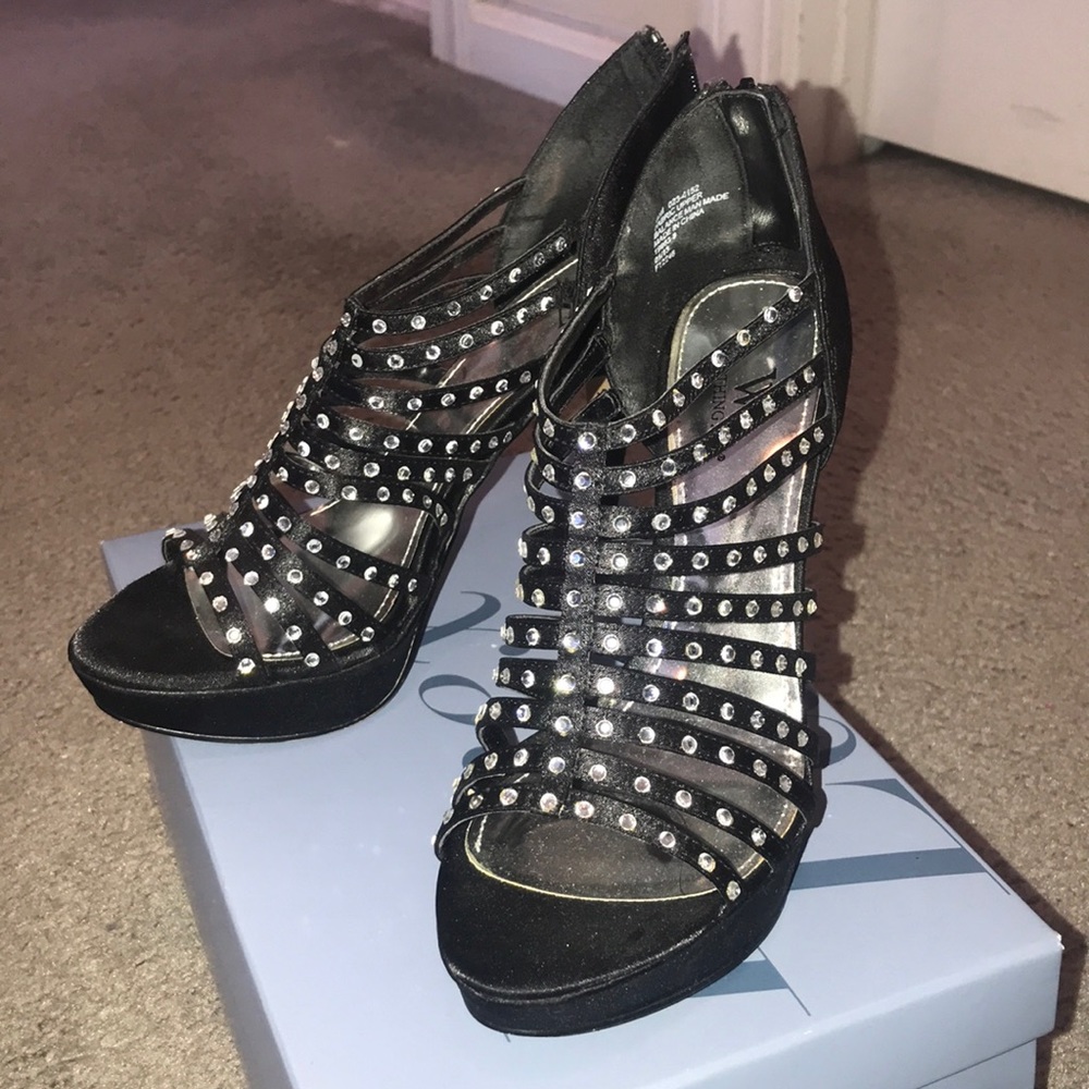 Black heels